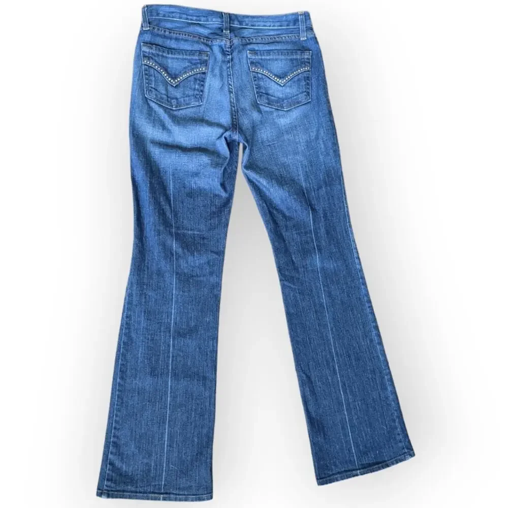 Karen Kane Denim Women's Jeans Rhinestone Detail Size 8